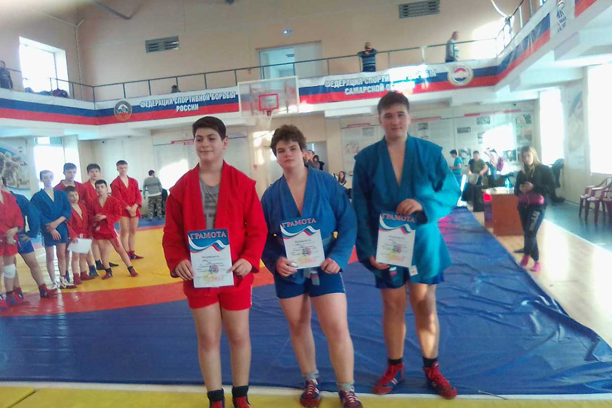 Первенства Самарской области по самбо.