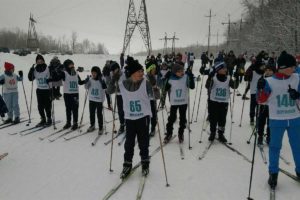соревнования по лыжным гонкам "Юность России"