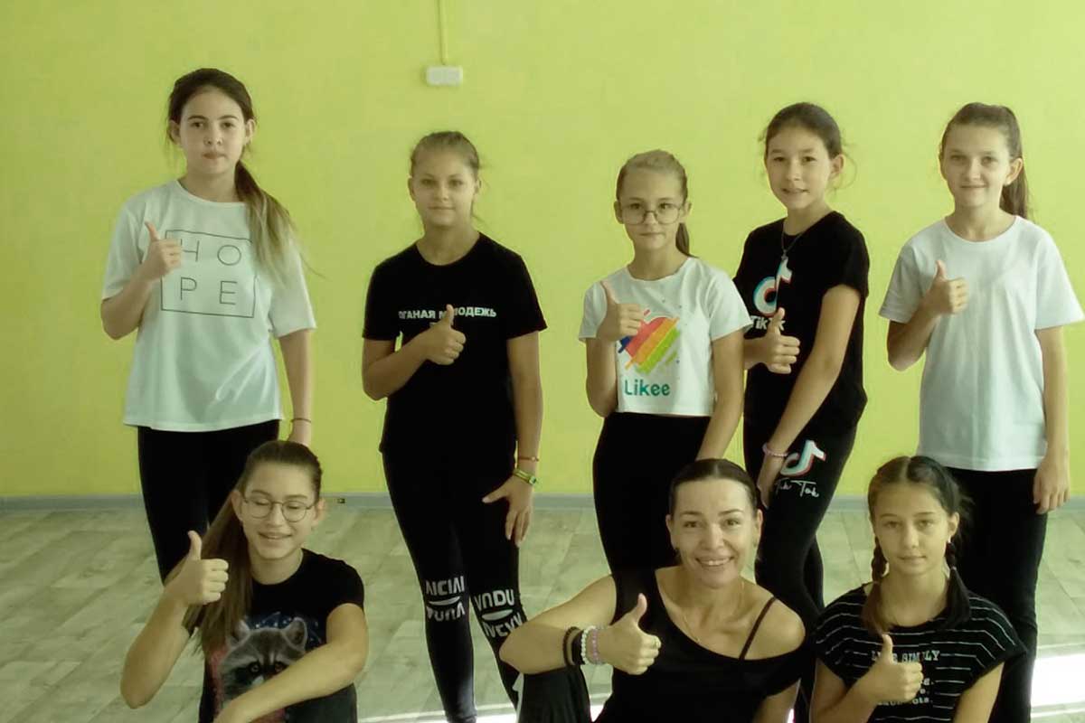Начало учебного года в объединении "Аэробика"