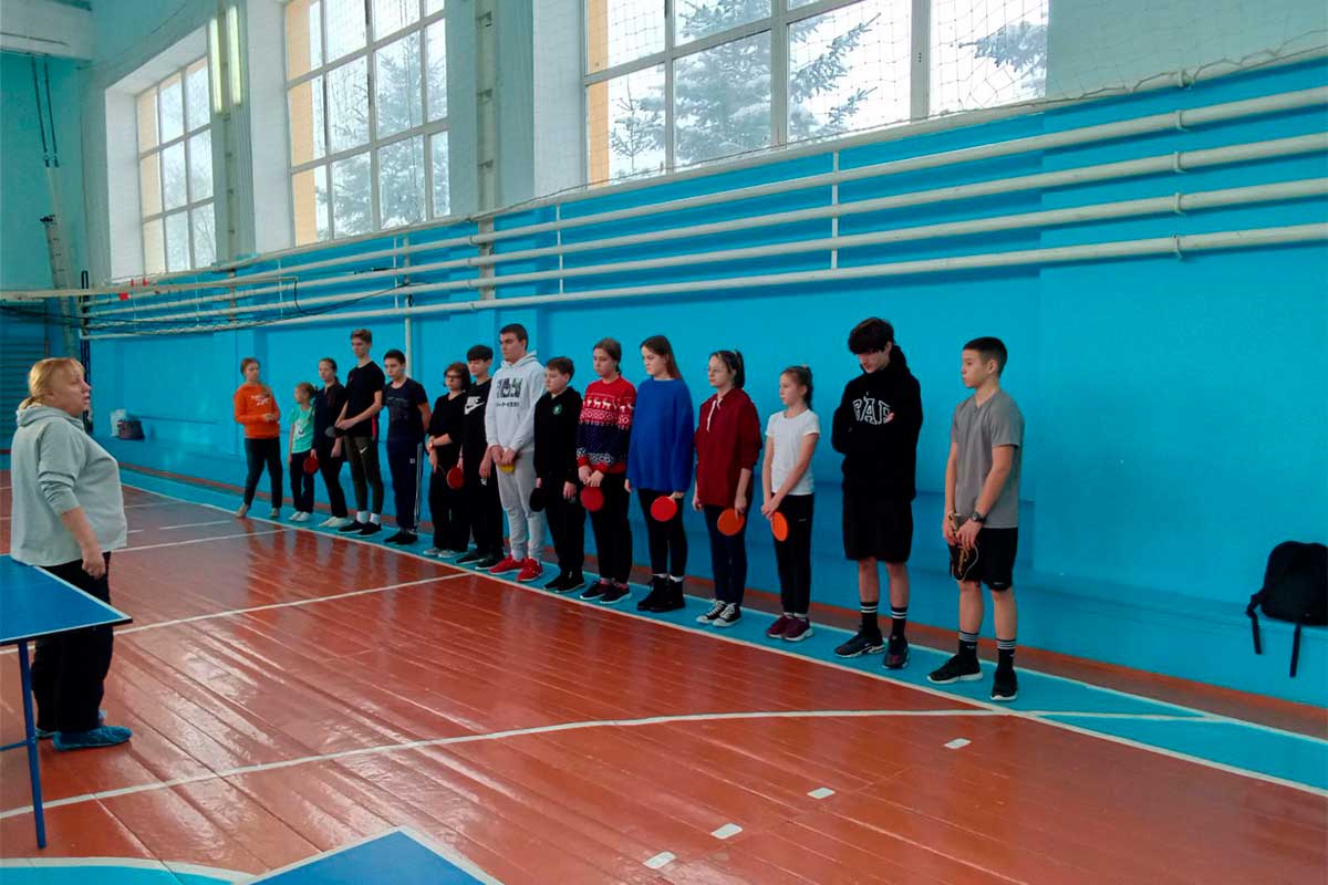 соревнования по настольному теннису районной Спартакиады среди учащихся