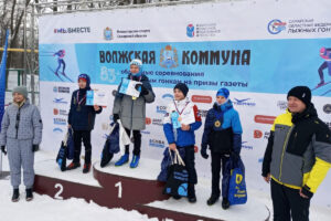 лыжных соревнований на призы газеты "Волжская коммуна".
