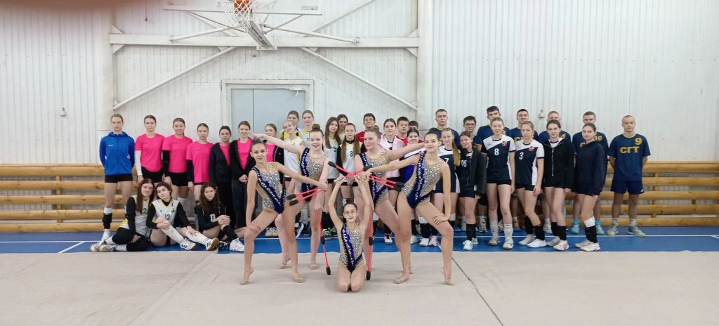 соревнования по волейболу под названием "Встреча друзей"